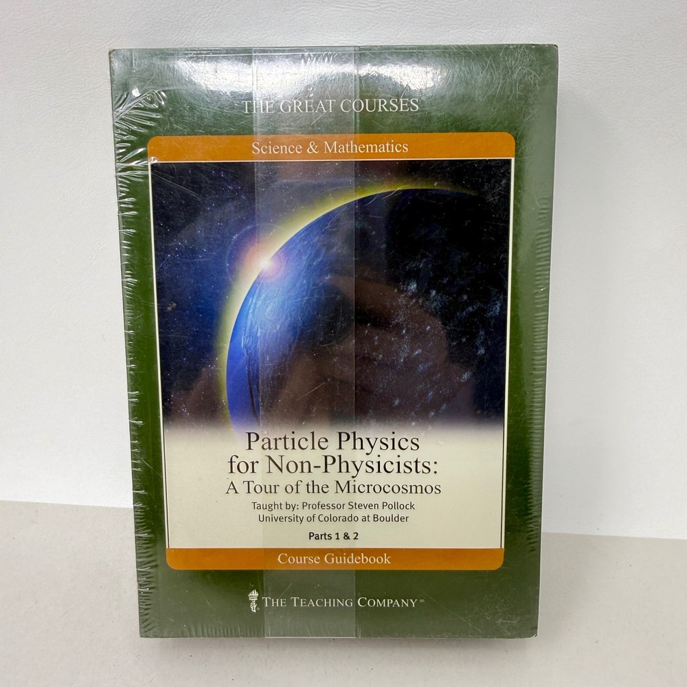 The Great Courses Particle Physics for Non-Physicists DVD & Guidebook Set NEW